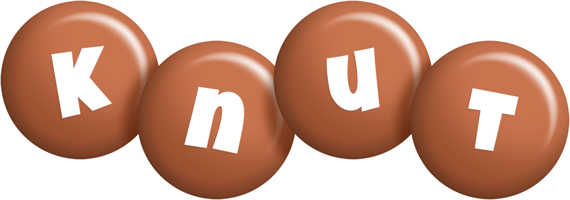 Knut candy-brown logo