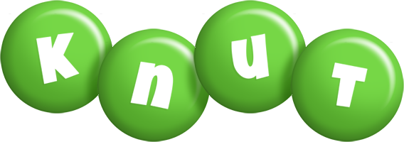 Knut candy-green logo