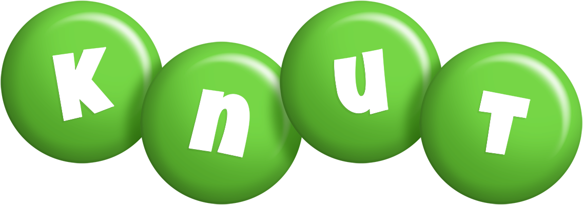 Knut candy-green logo