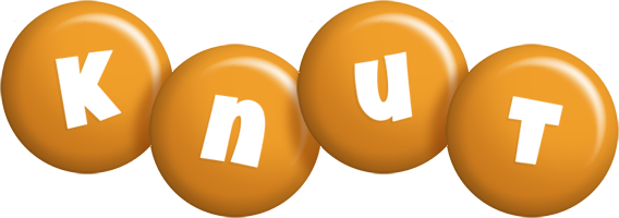 Knut candy-orange logo