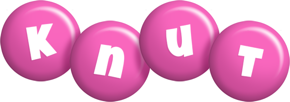 Knut candy-pink logo