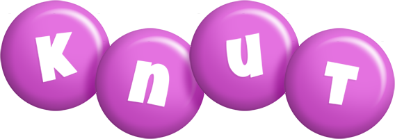 Knut candy-purple logo