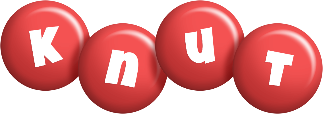Knut candy-red logo