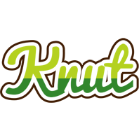 Knut golfing logo
