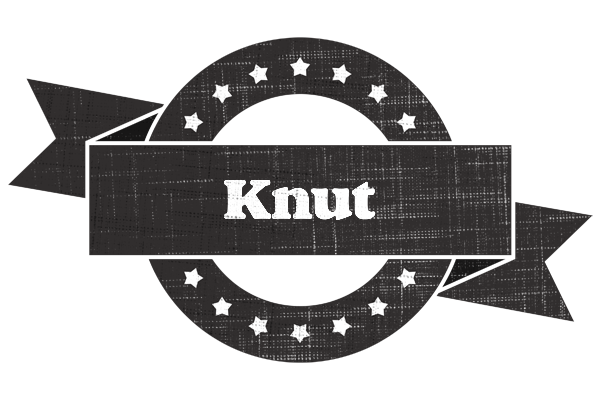 Knut grunge logo