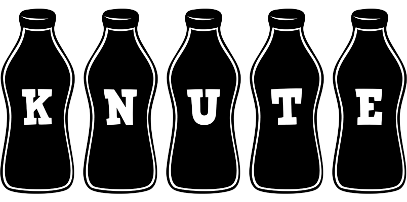 Knute bottle logo