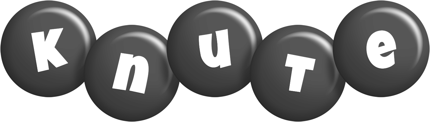 Knute candy-black logo