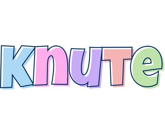 Knute pastel logo