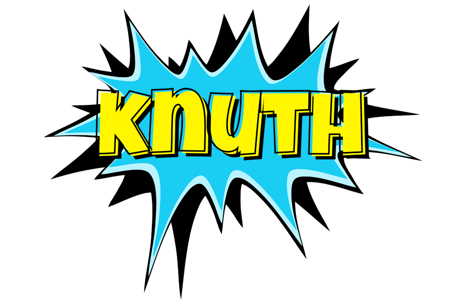 Knuth amazing logo