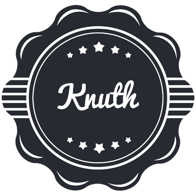 Knuth badge logo