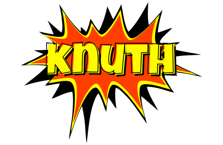 Knuth bazinga logo