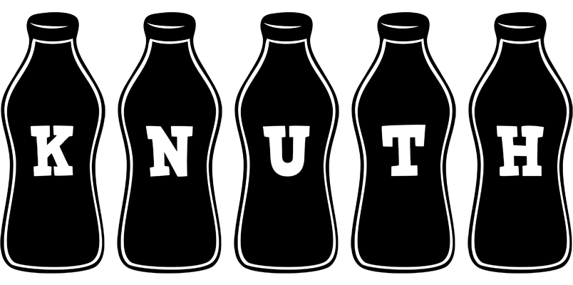 Knuth bottle logo