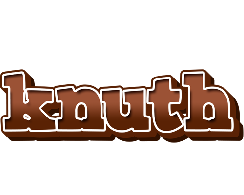 Knuth brownie logo