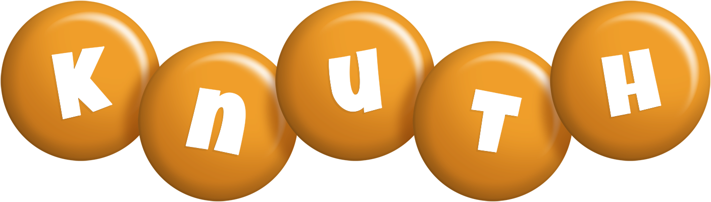 Knuth candy-orange logo