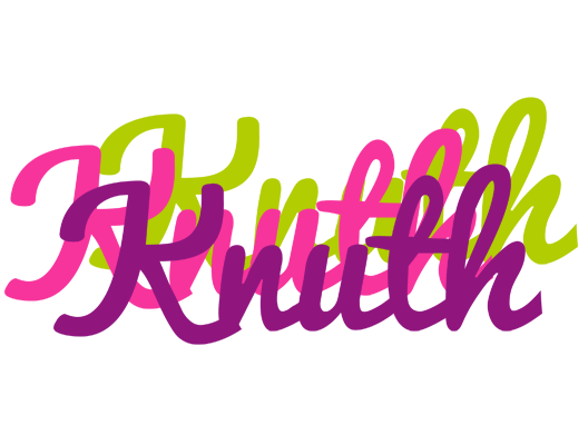 Knuth flowers logo