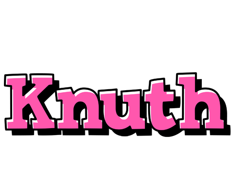 Knuth girlish logo