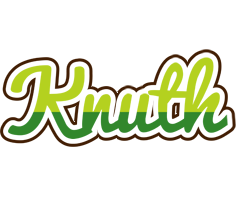 Knuth golfing logo