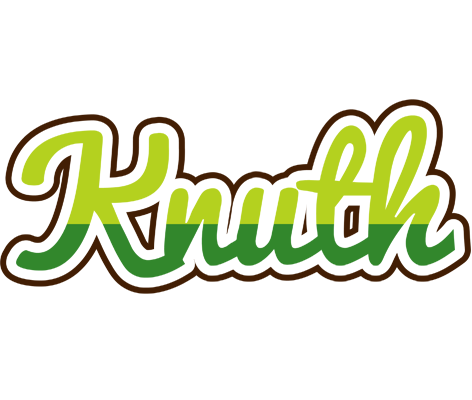 Knuth golfing logo