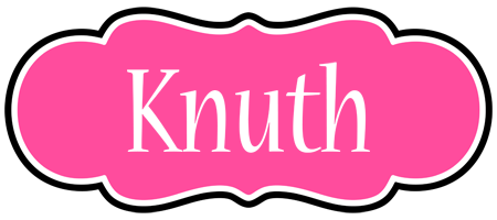 Knuth invitation logo