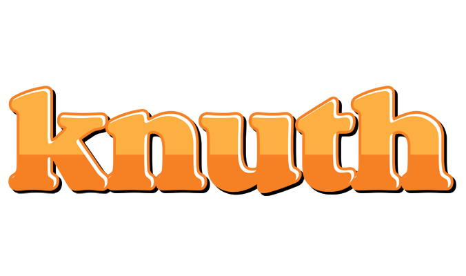 Knuth orange logo