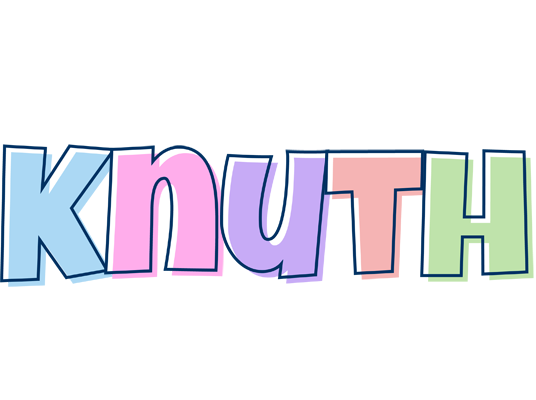 Knuth pastel logo
