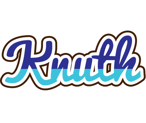 Knuth raining logo