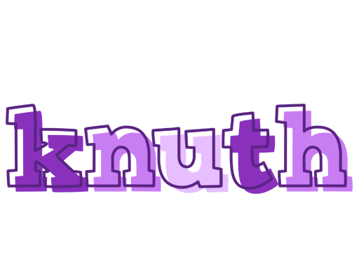Knuth sensual logo