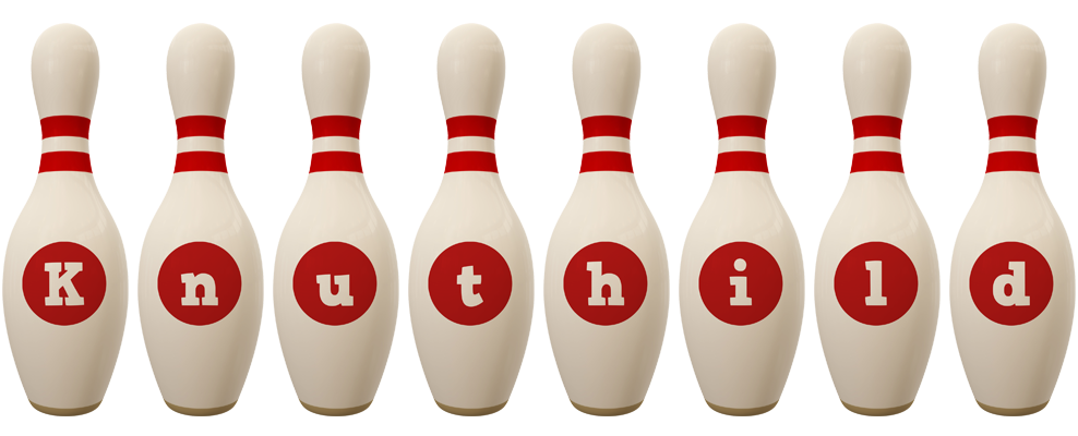 Knuthild bowling-pin logo