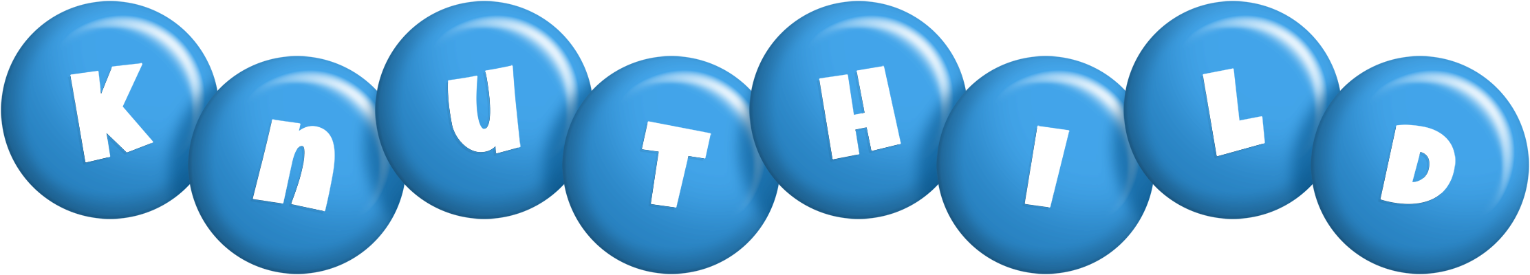 Knuthild candy-blue logo