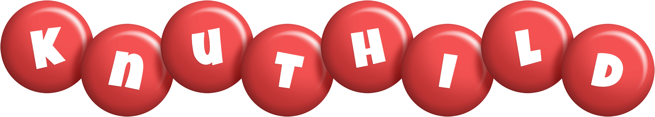 Knuthild candy-red logo