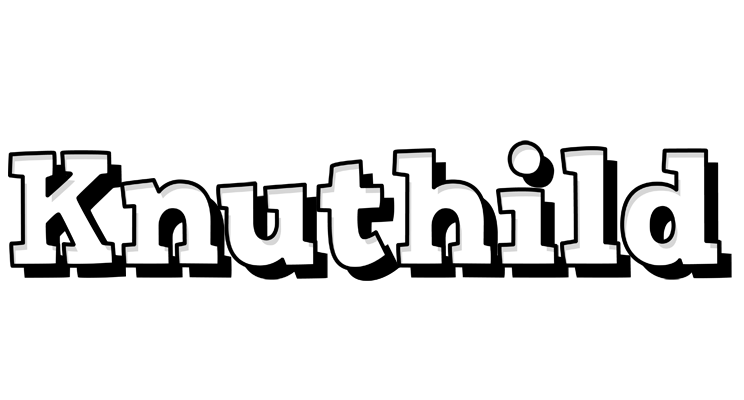 Knuthild snowing logo