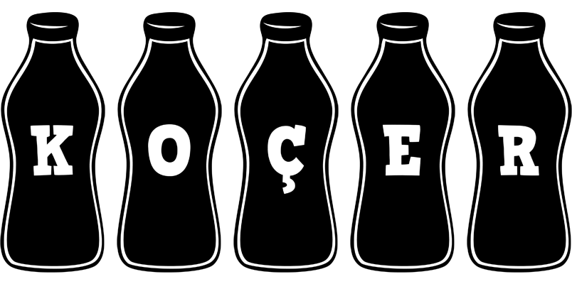 Koçer bottle logo