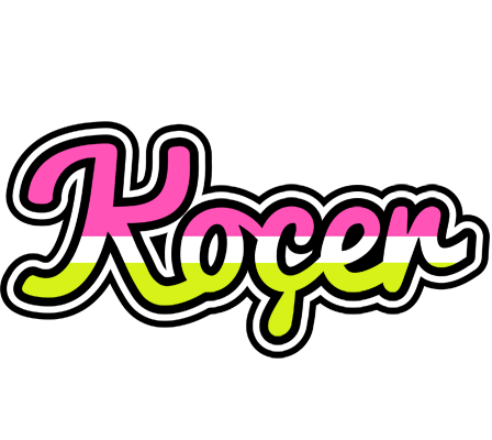 Koçer candies logo