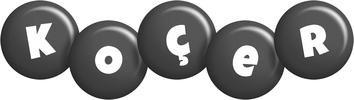 Koçer candy-black logo