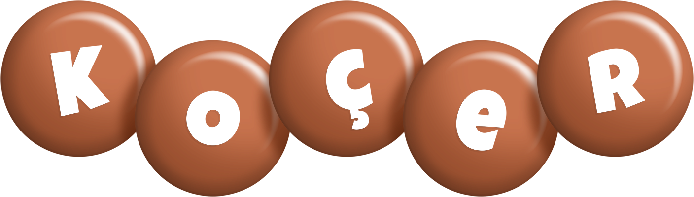 Koçer candy-brown logo