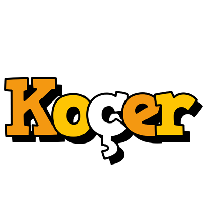 Koçer cartoon logo