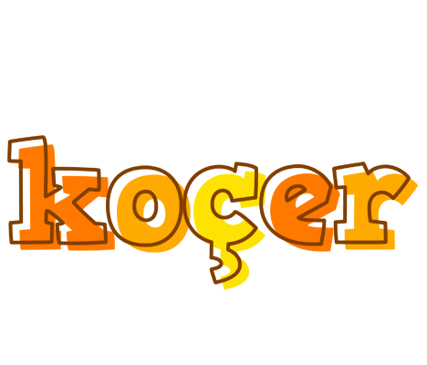 Koçer desert logo