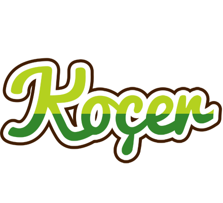 Koçer golfing logo