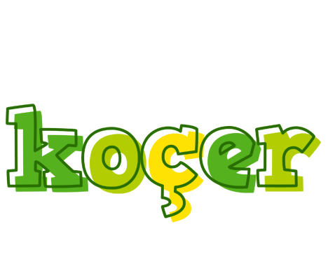 Koçer juice logo