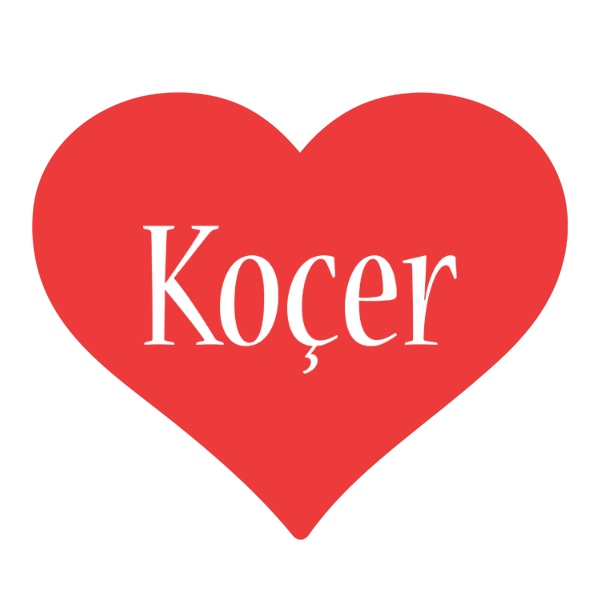 Koçer love logo