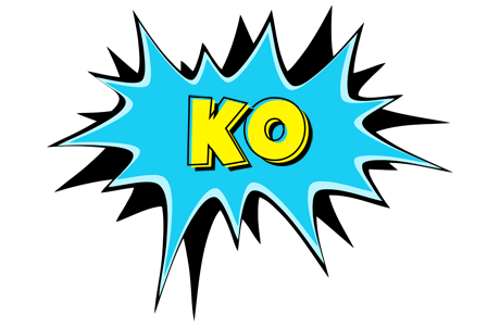 Ko amazing logo