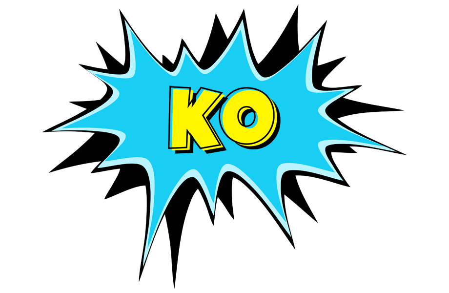 Ko amazing logo