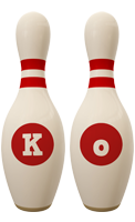 Ko bowling-pin logo