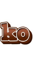 Ko brownie logo