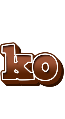 Ko brownie logo