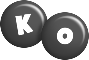 Ko candy-black logo