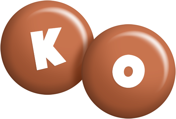 Ko candy-brown logo