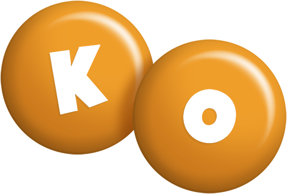 Ko candy-orange logo
