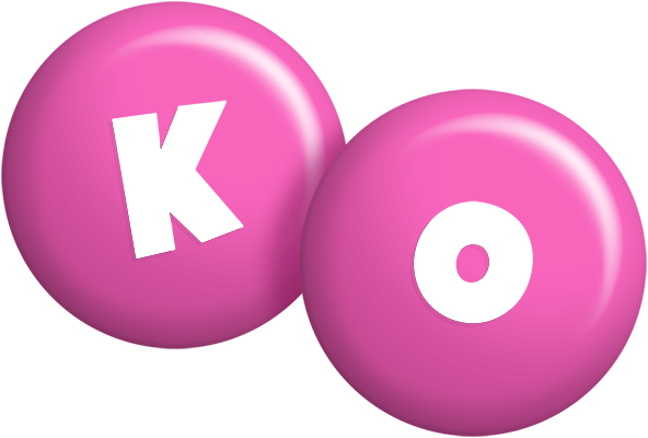 Ko candy-pink logo