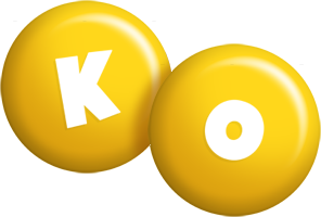 Ko candy-yellow logo